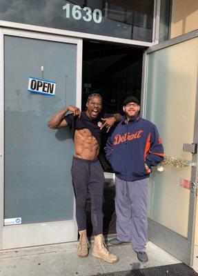 Meeting with Al to start my journey.