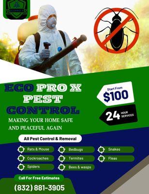 Eco Pro X Pest Control