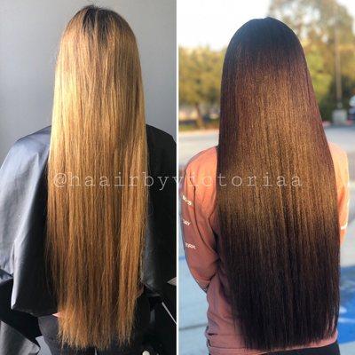 Hair transformation by Victoria
