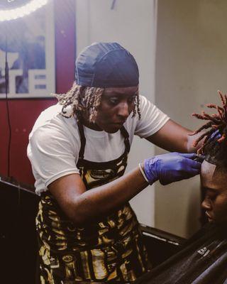 I am a 21 year old female barber apprentice working on getting licensed. I am from Albany, Ga born and raised. I go by "Mia" or "229Barber"