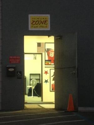 Entrance to the Zone