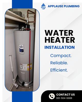 Recently installed a Bradford White Water Heater in a customers home.