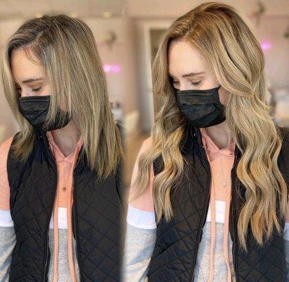 Hand Tied Hair Extensions