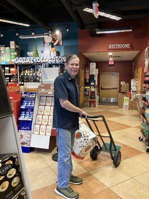 This is Carl, ABC's Sommelier (wine expert) He is the best!