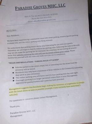 Paradise Groves Mobile Home Community