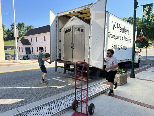 V-Haulers Transporting and Moving