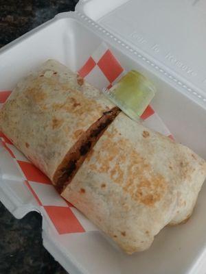 Chicken burrito