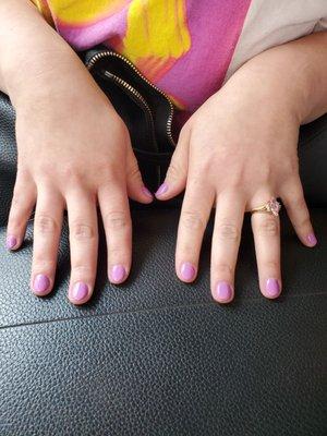 30 minute Gel Manicure ($27.00)