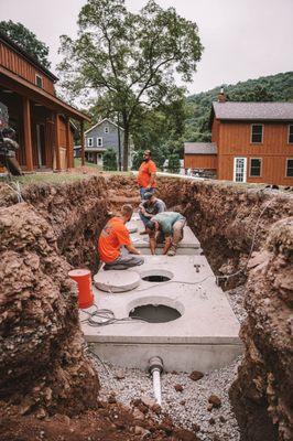 Septic Tank installation