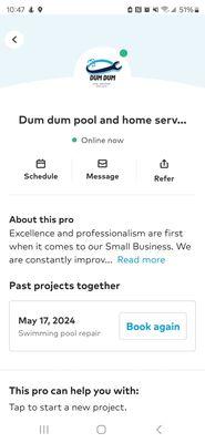 Dum Dum Pool and Home Services
