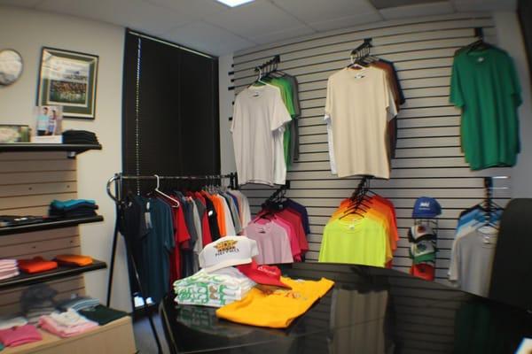 Samples of blank goods and colors available