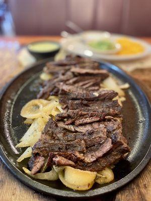 A Pound of Beef Fajitas :)