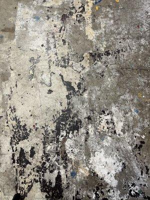 Even the floor is arty