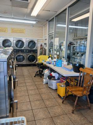 Coin Laundry and Water