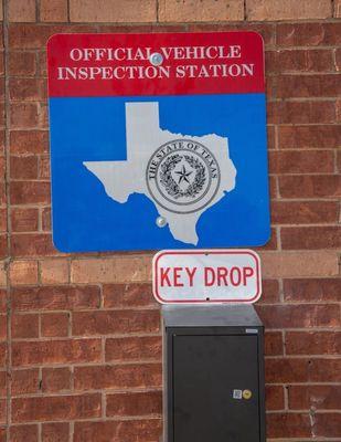 State inspection/emission location