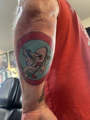 My birthday tattoo 70 years old submarine art