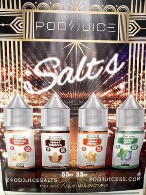 Pod-Juice flavored salt Nics