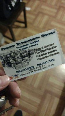 Premier Transmission Service