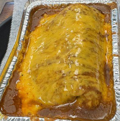 Huge wet burrito! So good!