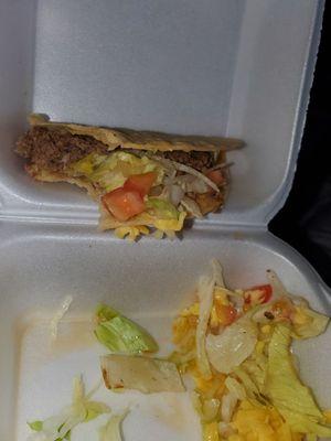 I've eaten better at a convenience store