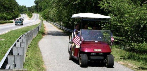 Peachtree City golf cart