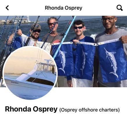 Rhonda’s Osprey Charters