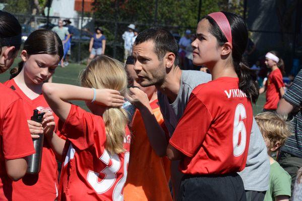 Personal instruction at the player's level