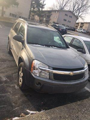 '05 Chevy Equinox for $4500.