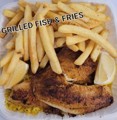 Grilled Fish & Fries*