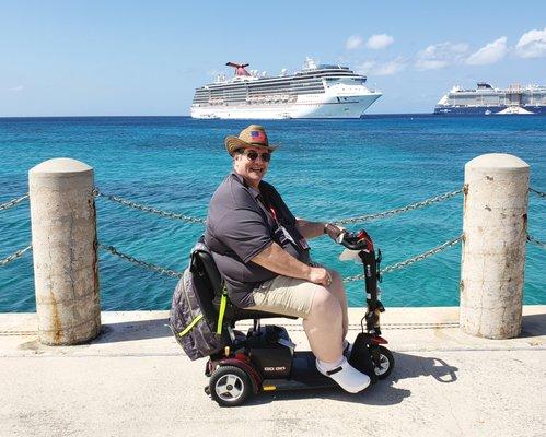 Travel the world with your scooter