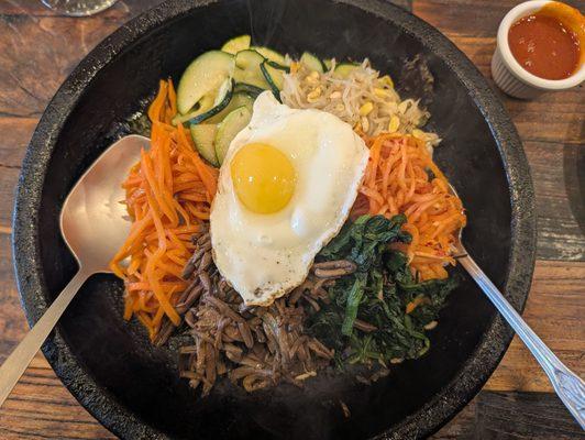 Vegetable bibimbap
