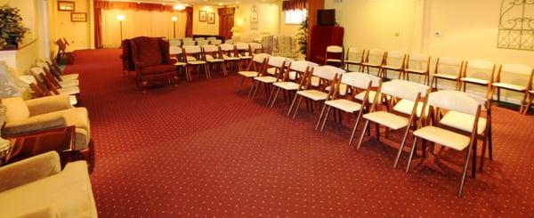 State Room in Funeral Home