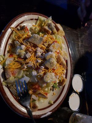 The only salad - with grilled chicken