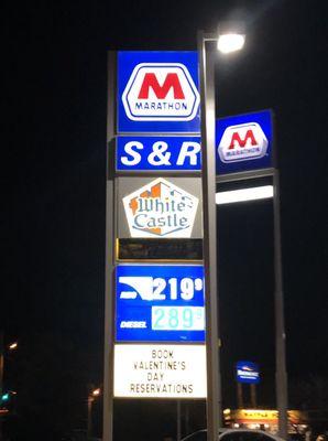 I'd like to reserve #7, please -- ya know, the corner pump? Now, that comes with no ethanol and glass cleaner on the side, correct?