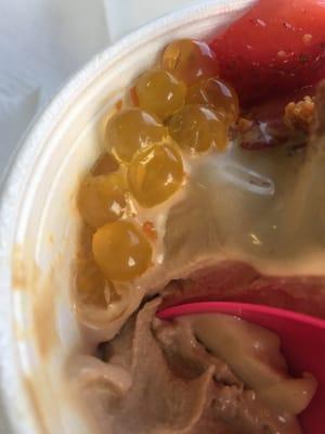 Weird mango poppers. But good.