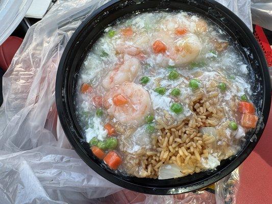 Shrimp C21. 虾龙湖 Shrimp with Lobster Sauce