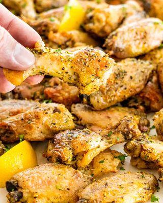 Lemon pepper wings