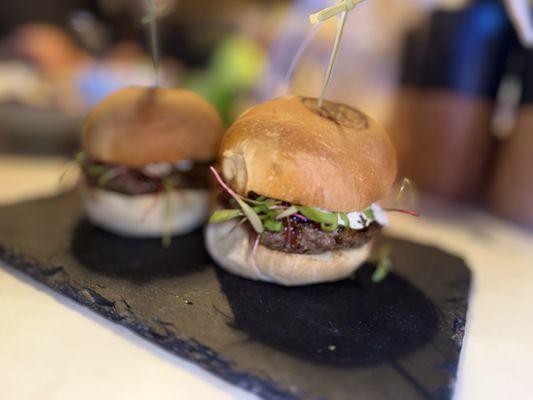 Lamb sliders - these were hands down Shelbi's favorite!