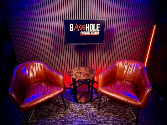 Basshole Podcast Studio