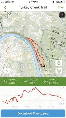 Babe's Trail in Emma Long State Park