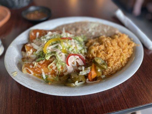 Shrimp Enchiladas