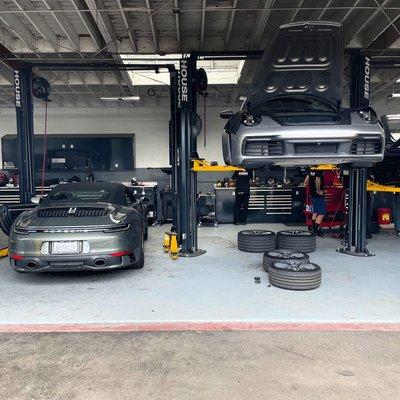 Servicing all new Porsche models. 2020 and 2021 Porsche 911s / Carrera models