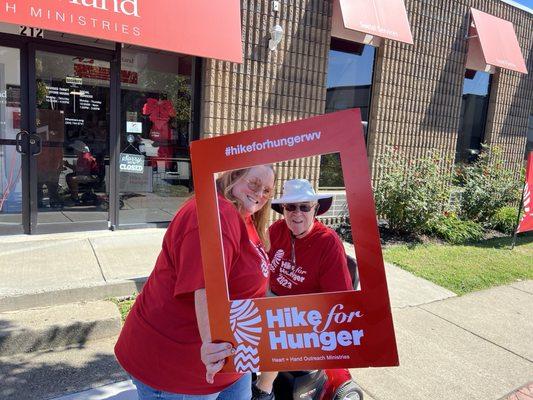 Hike for Hunger for their food pantry.