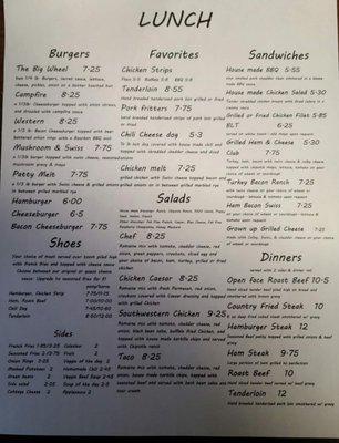 Breakfast & Lunch Menu