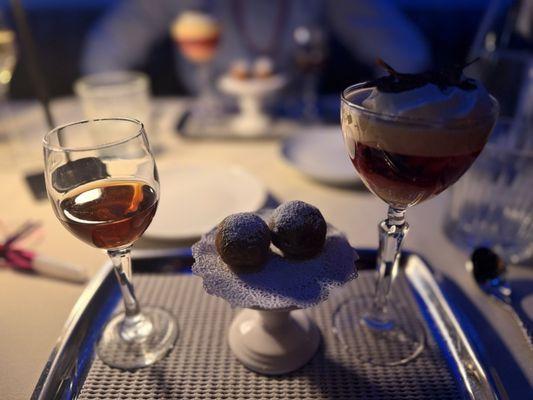 The delicious dessert to seal the evening