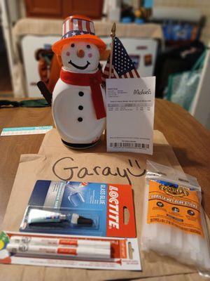 Snowman made an online order in order to use the 35% off purchase coupon. On the APP.  Picked it up