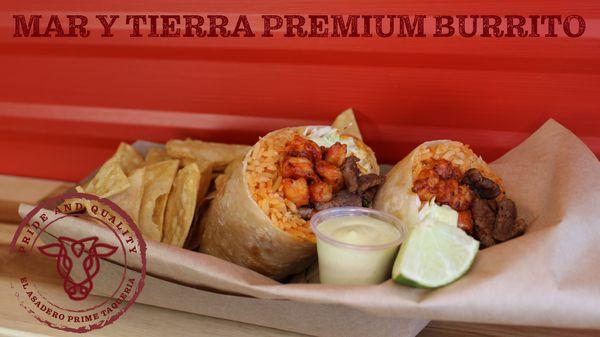 Mar Tierra Premium Burrito