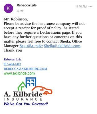 A Kilbride Insurance
