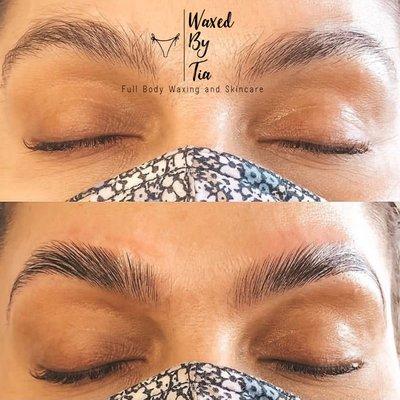"Brow Renewal" (Wax and Lamination)