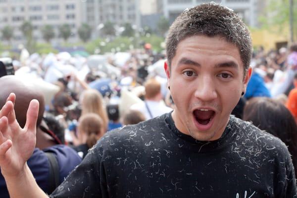 International Pillow Fight Day in Los Angeles 2010